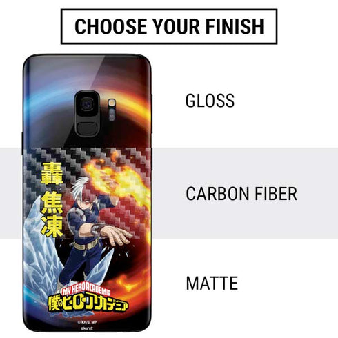 My Hero Academia Shoto Todoroki Season 4 Galaxy S9 Skin